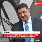 CARGOS PARA EX ALCALDE DE CAJICÁ MAURICIO BEJARANO.