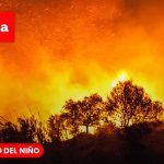 Cerca del 70% del país está en alerta por incendios