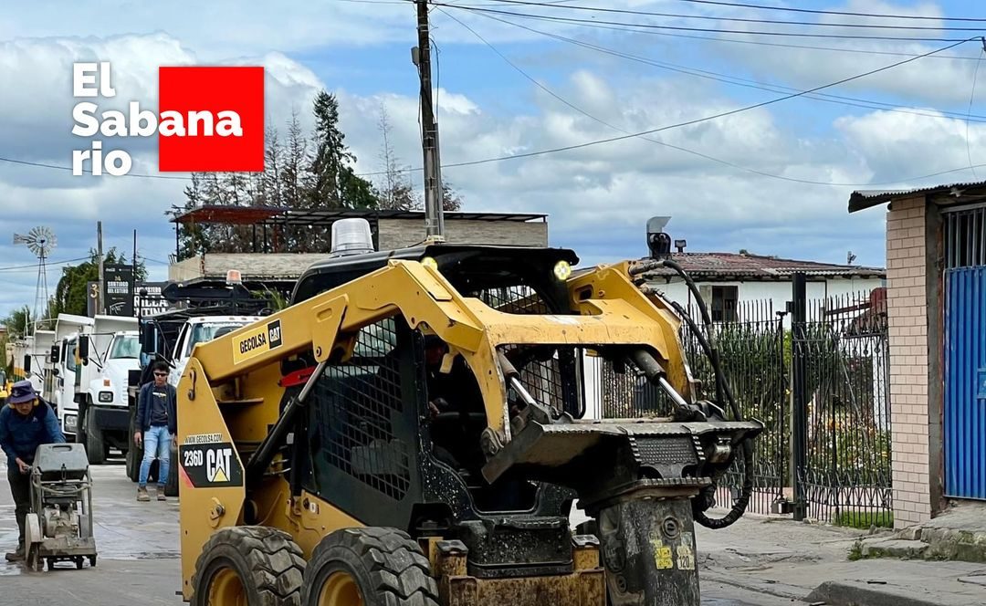 Culmina con Éxito el Mantenimiento de la Malla Vial en Chía.